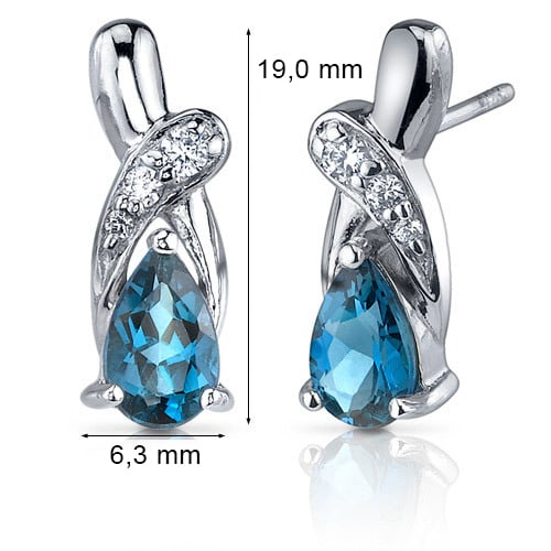 Stříbrné náušnice 39840