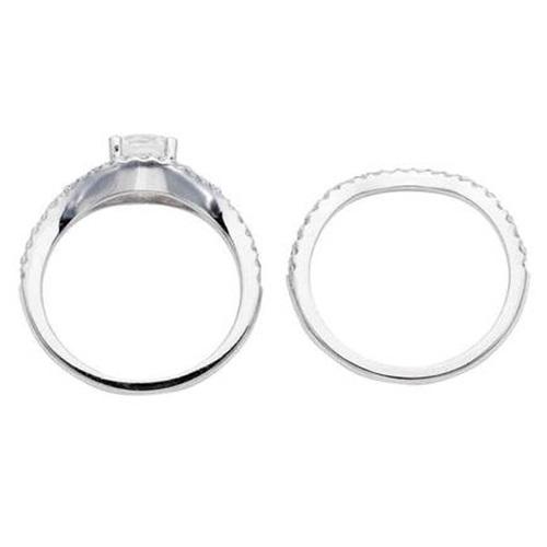 Set zásnubního a snubního prstenu 4388