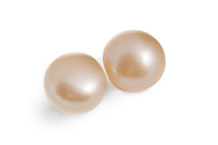 Stříbrné perlové náušnice 5611