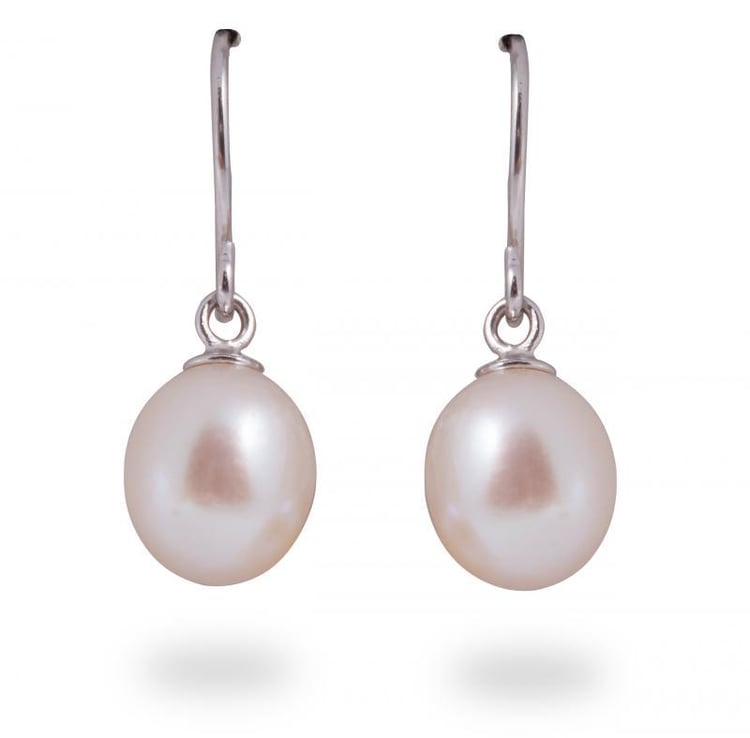  Stříbrné náušnice s perlami