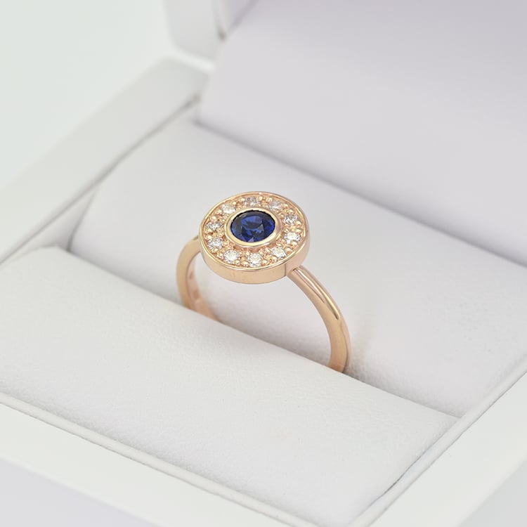 Diamantový prsten 63662