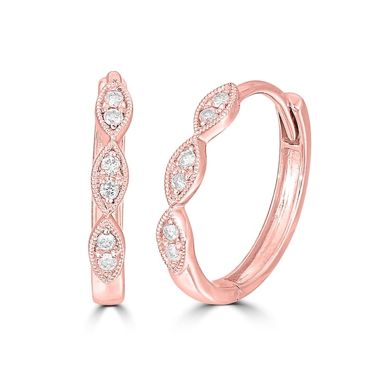 Náušnice s diamanty 23208