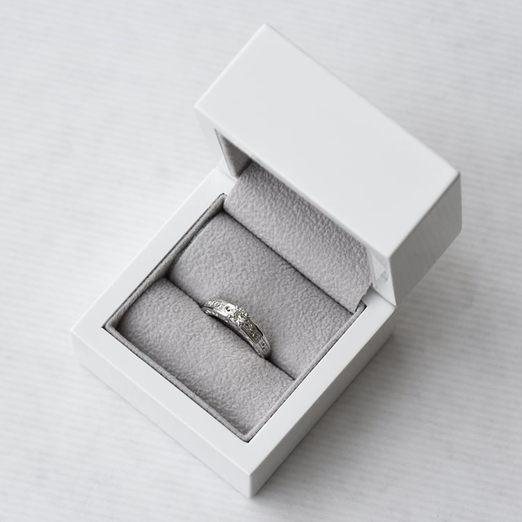 Zásnubní vintage prsten 74092