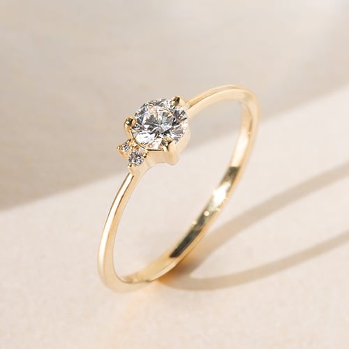 Cluster prsten s diamanty Marine
