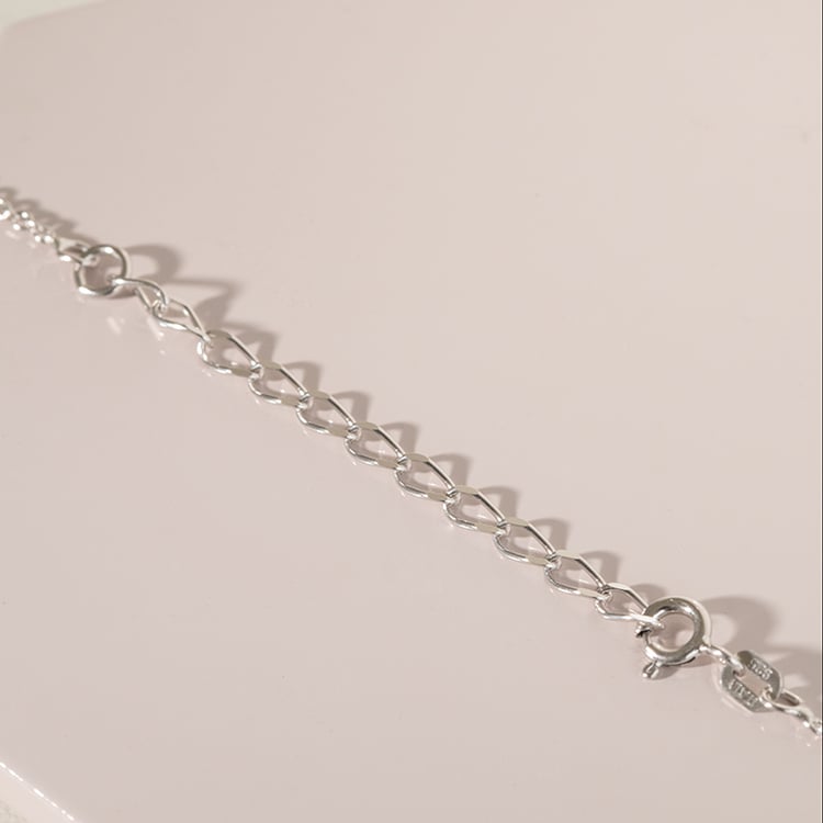 Ankr řetízek 45-50 cm ze stříbra 119812