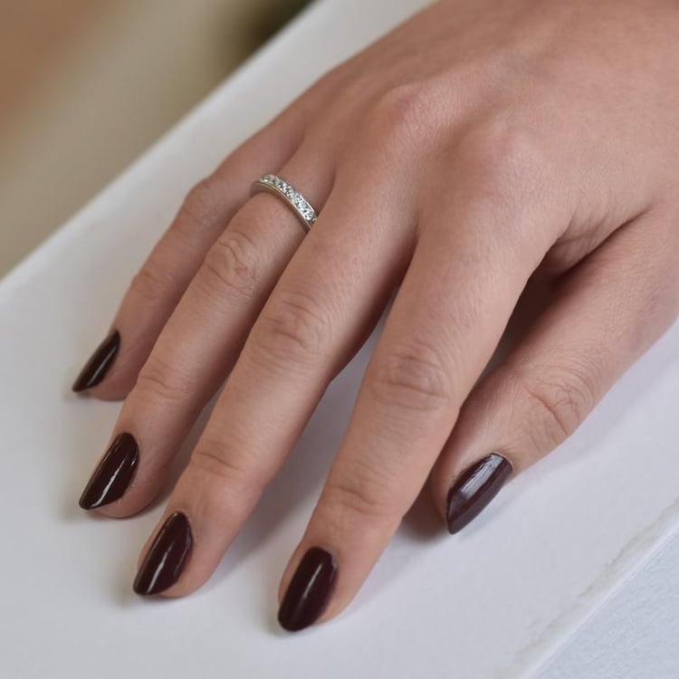 Stříbrný eternity prsten 38294