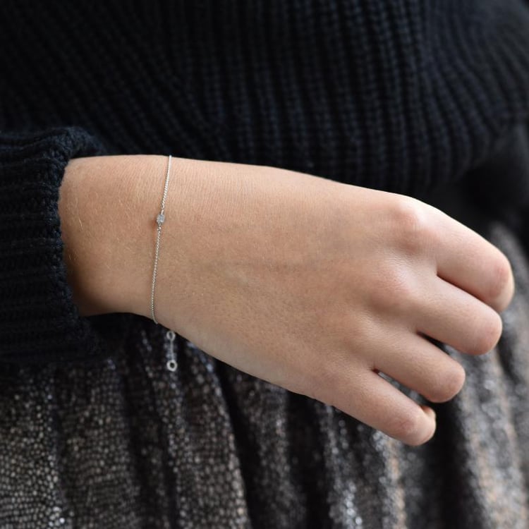 Náramek s diamantem 37507