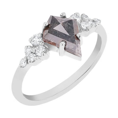 Prsten s kite salt and pepper diamantem Bret
