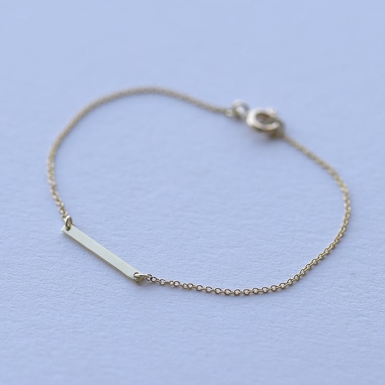 Náramek ze žlutého zlata 61405