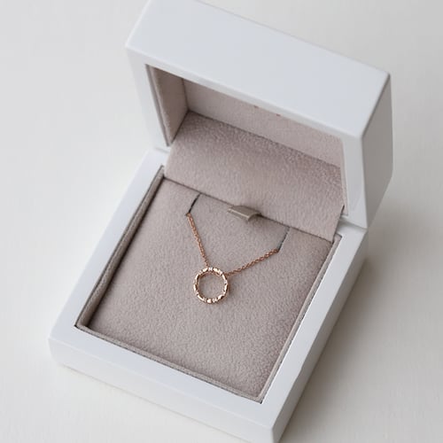 Zlatý karma přívěsek s diamanty Heidi