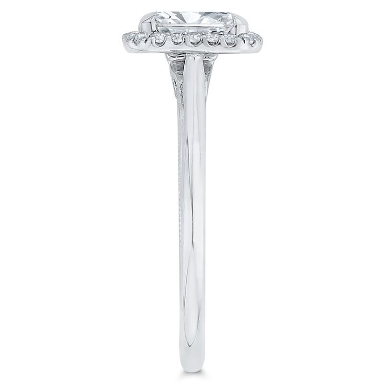 Zlatý zásnubní prsten s diamanty 46453