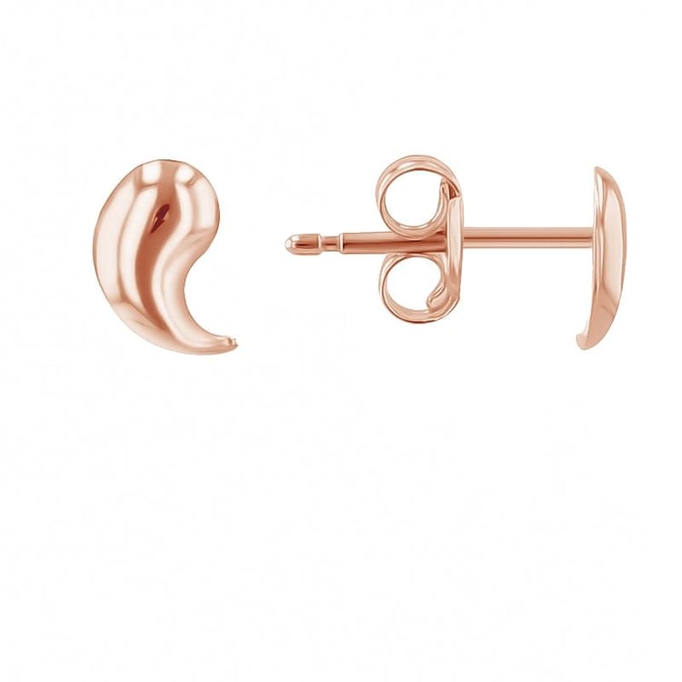 Zlaté napichovací náušnice Apostrophe 126577