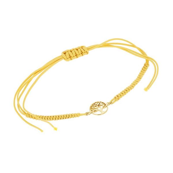 Provázkový náramek se stromem života Wicks