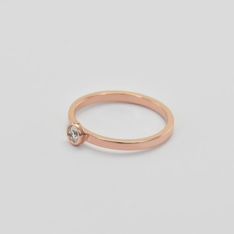 Diamantový zlatý prsten 35999