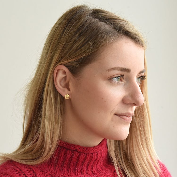 Náušnice ze stříbra 72685