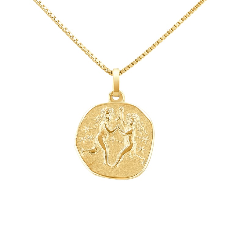 Stříbrný přívěsek se symboly znamení zvěrokruhu 136455