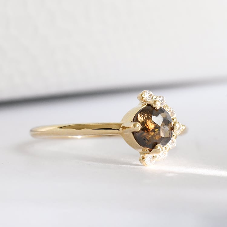 Prsten se salt and pepper diamantem Ammiel 117643