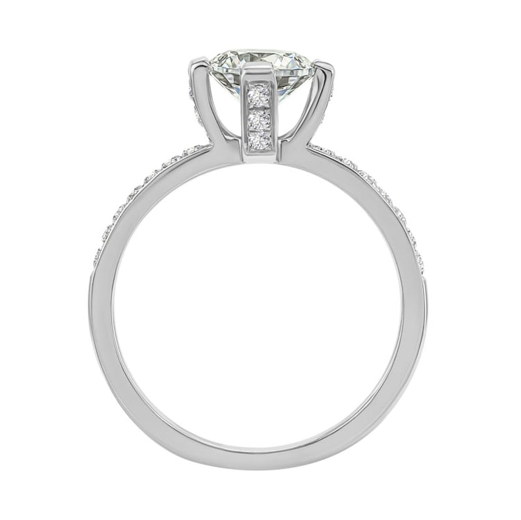 Prsten z platiny Stemy 10500