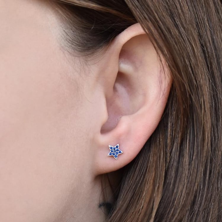 Náušnice ve tvaru hvězdy 21710