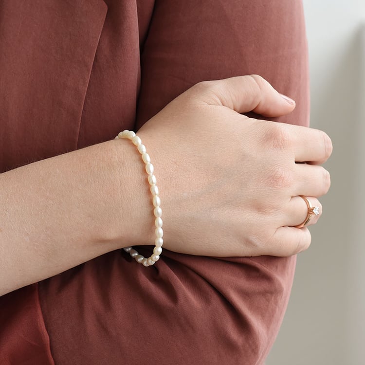 Elegantní perlový náramek 87929