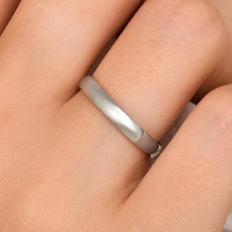 Komfortní snubní prsteny ze zlata 158874