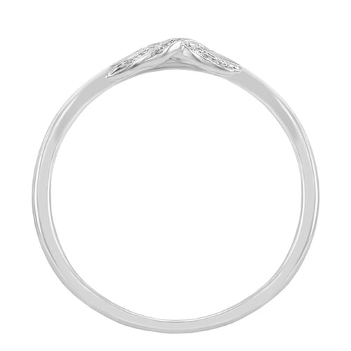 Zlatý romantický prsten s diamanty Teskala