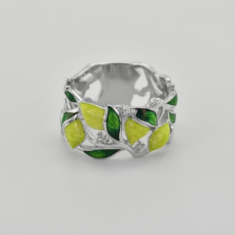 Prsten ze stříbra 43350