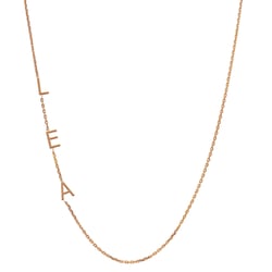 Náhrdelník se 3 písmenky podle vaší volby Lupe