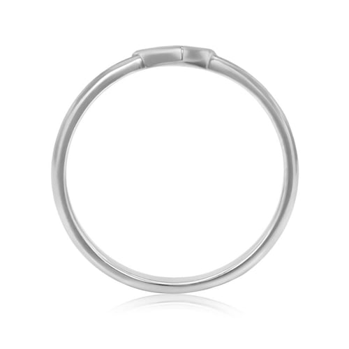 Minimalistický diamantový set tří prstenů ze zlata Nizes