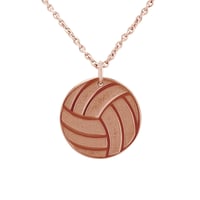 Stříbrný přívěsek míč s gravírem dle vaší volby Volleyball