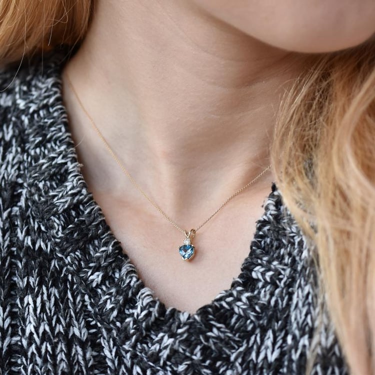 Topazový náhrdelník Belik 25876