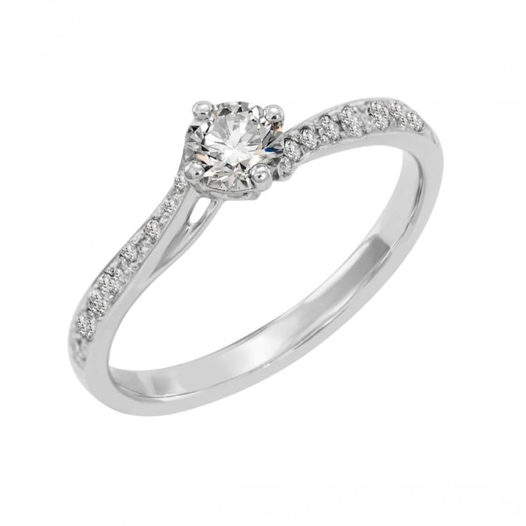 Platinový prsten Haris