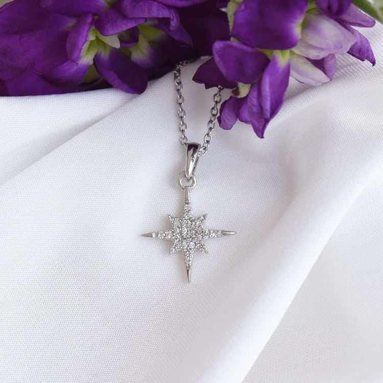 Diamantový náhrdelník z bílého zlata 85954