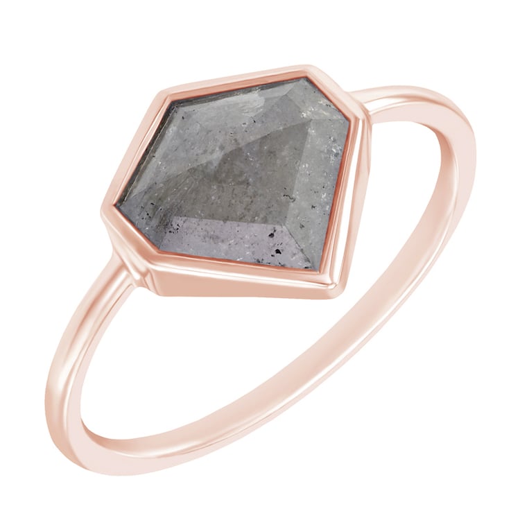 Prsten se salt and pepper diamantem Socorro 97462