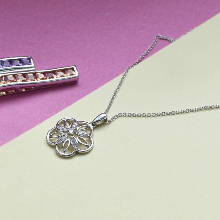 Náhrdelník s diamanty ze zlata Chopin 26752