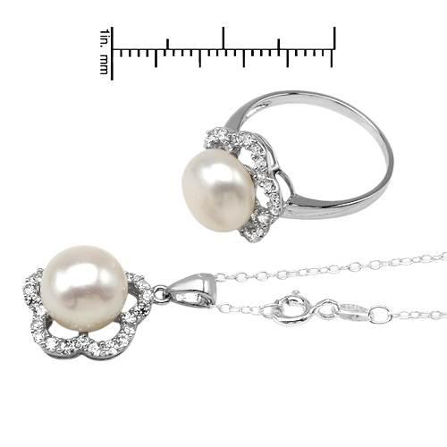 Perlová kolekce stříbrná 1708