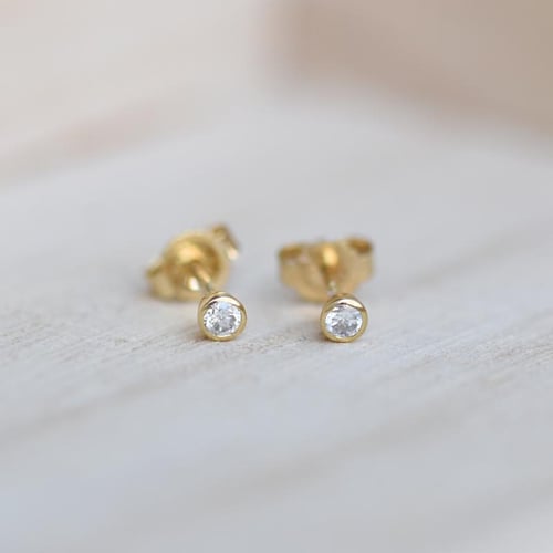 Minimalistický sada šperků s diamanty Misu
