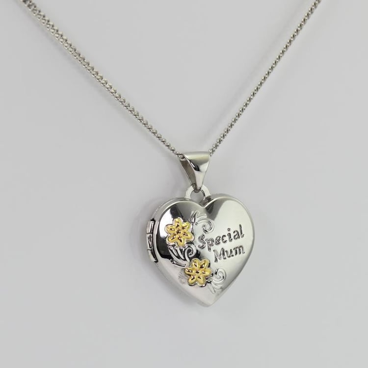 Srdíčkový medailon 14278