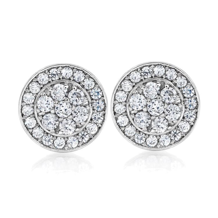 Diamantové náušnice Caria