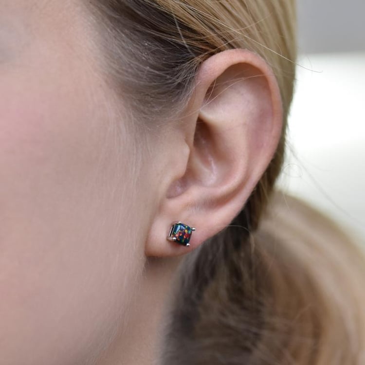 Opálové náušnice 25159