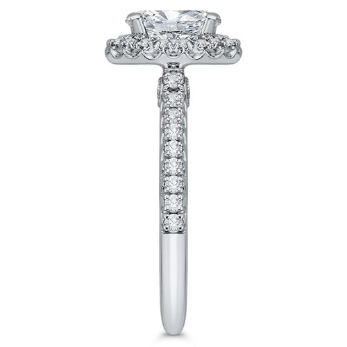 Elegantní zásnubní prsten s diamanty Jody