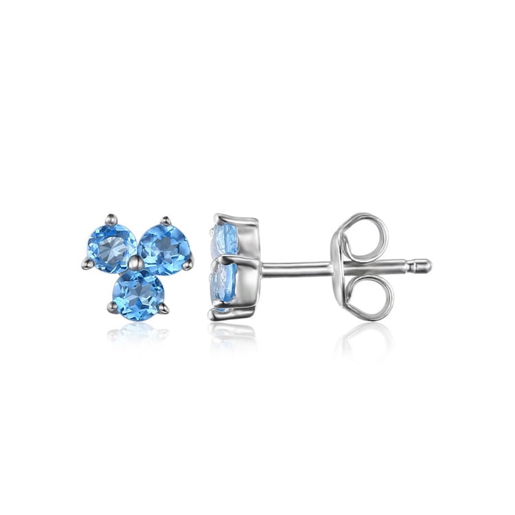 Náušnice s topazy 19367