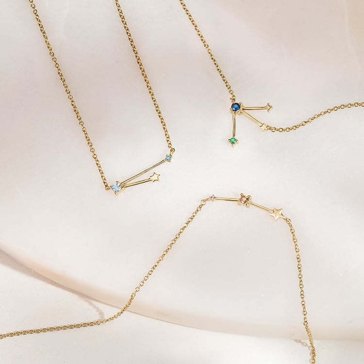 Náhrdelník se znamením zvěrokruhu Aquarius 161302