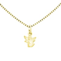 Zlatý přívěsek s andělem Uriel