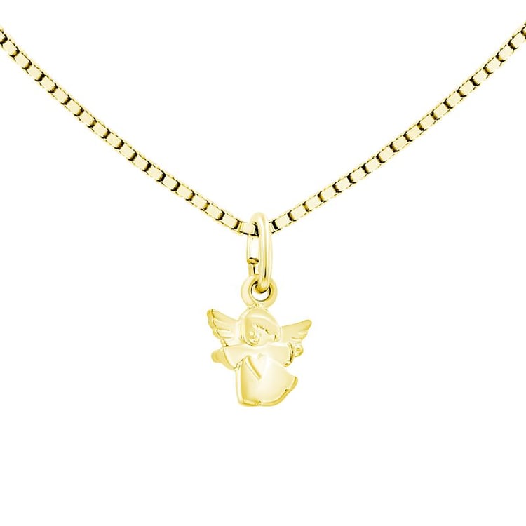 Zlatý přívěsek s andělem