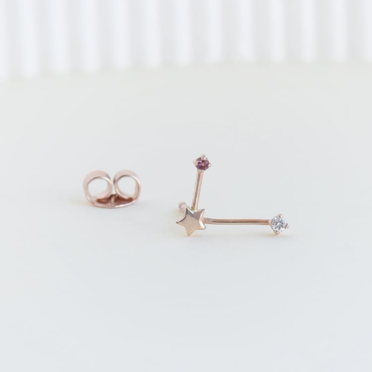 Zlaté náušnice 95300