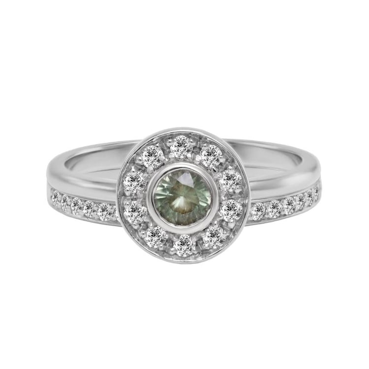 Zlatý set prstenů s alexandritem