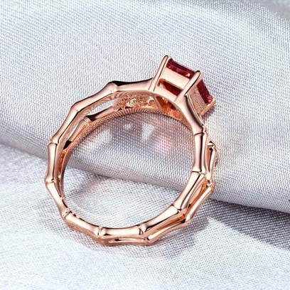 Zlatý prsten s turmalínem 6179