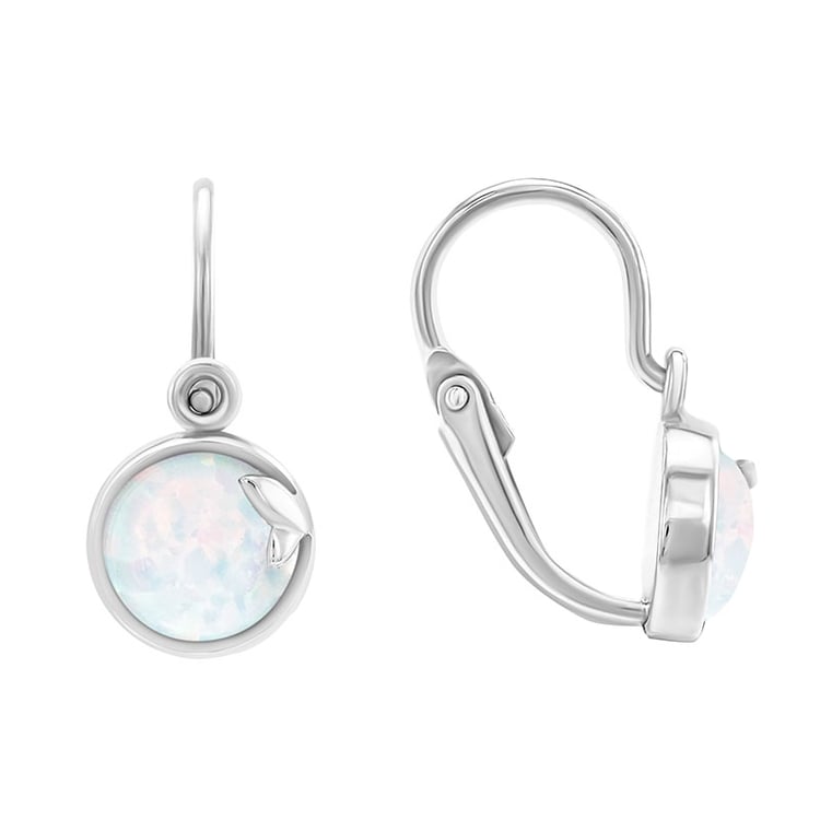 Dětské zlaté náušnice s opály 30947