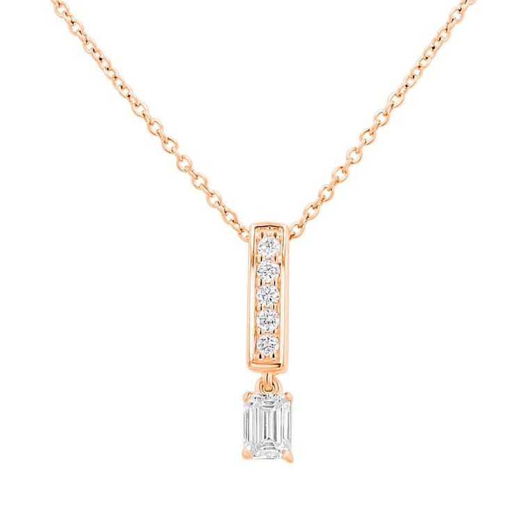 Elegantní přívěsek s lab-grown diamanty Maizy 171354